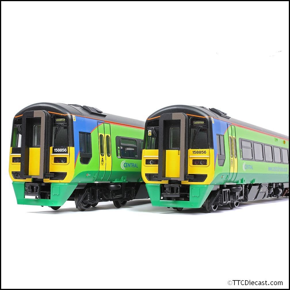 Bachmann 31-516A Class 158 2-Car DMU 158856 Central Trains, OO Gauge
