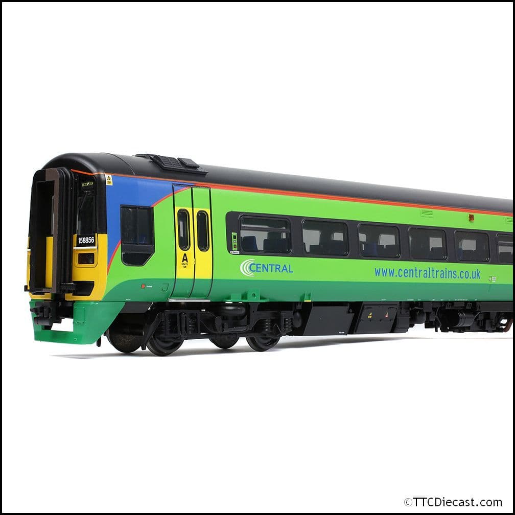 Bachmann 31-516A Class 158 2-Car DMU 158856 Central Trains, OO Gauge