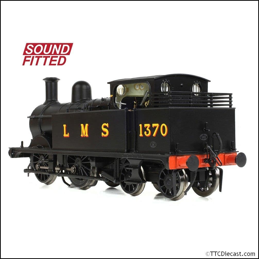 Bachmann 31-741ASF MR 1532 (1P) Tank 1370 LMS Black, OO Gauge
