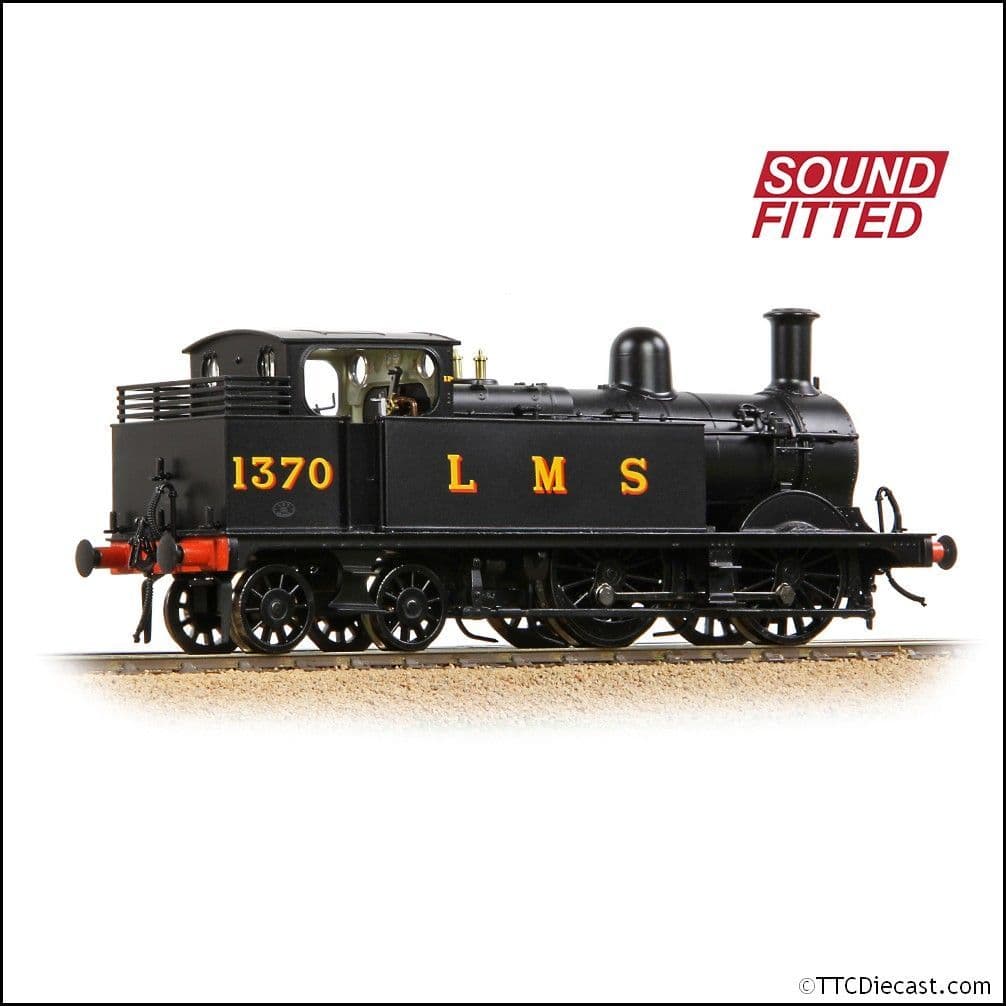 Bachmann 31-741ASF MR 1532 (1P) Tank 1370 LMS Black, OO Gauge