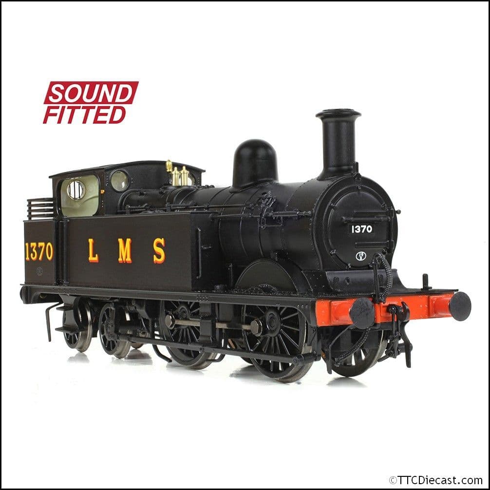 Bachmann 31-741ASF MR 1532 (1P) Tank 1370 LMS Black, OO Gauge