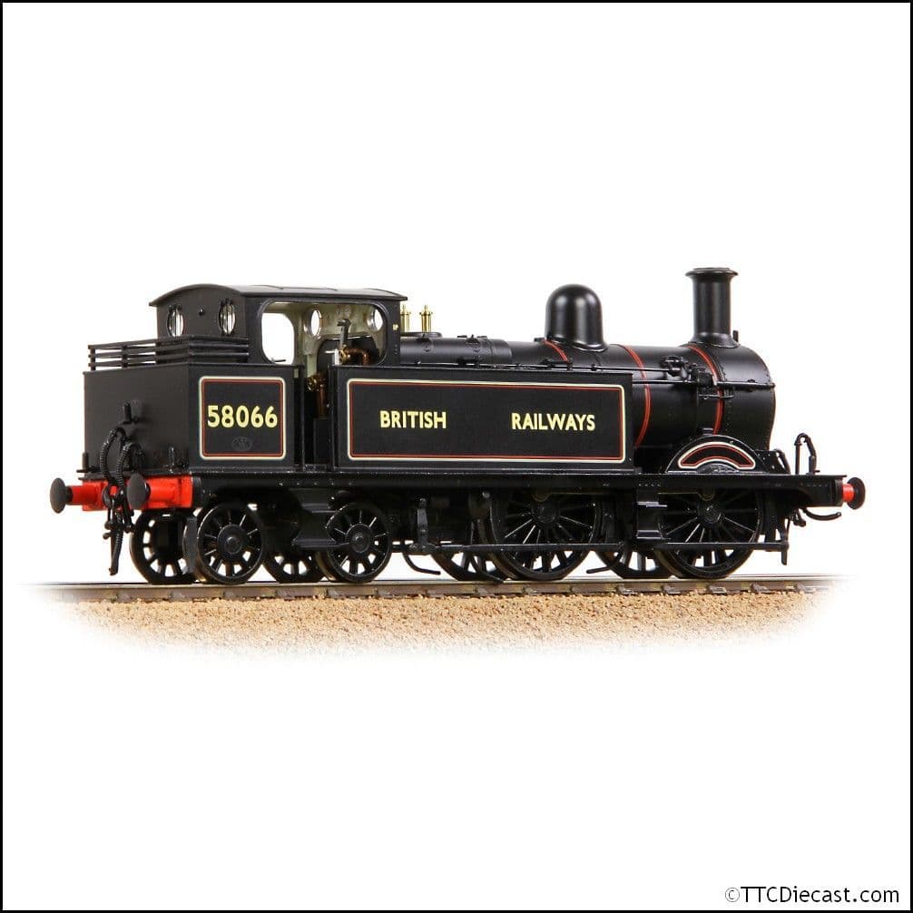 Bachmann 31-743 MR 1532 (1P) Tank 58066 BR Lined Black (British Railways), OO Gauge