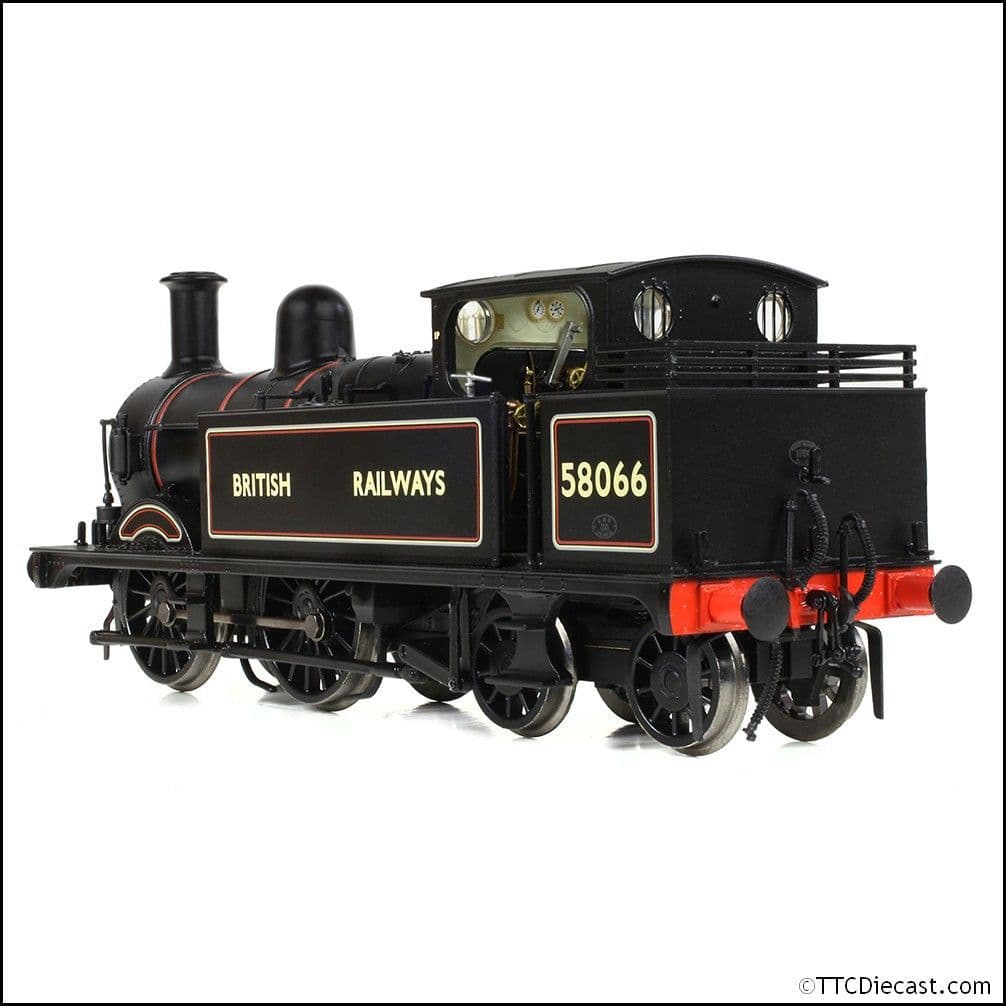 Bachmann 31-743 MR 1532 (1P) Tank 58066 BR Lined Black (British Railways), OO Gauge