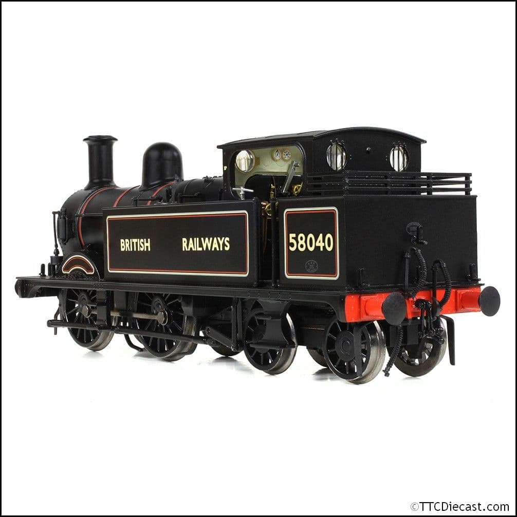 Bachmann 31-743A MR 1532 (1P) Tank 58040 BR Lined Black (British Railways), OO Gauge