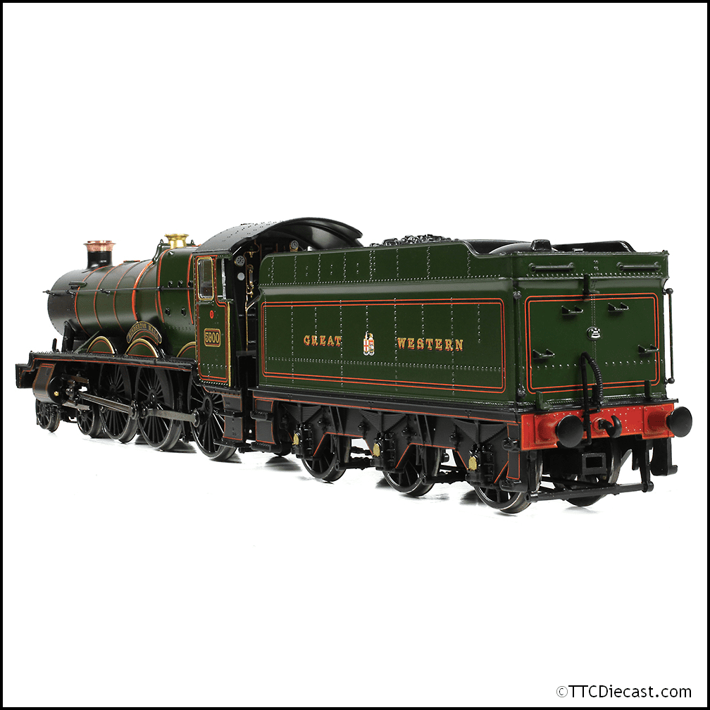 Bachmann 32-004A GWR 49XX 'Hall' 5900 'Hinderton Hall' Lined Green (GW Crest), OO Gauge
