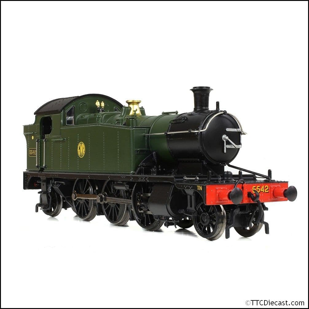 Bachmann 32-141 GWR 4575 Prairie Tank 5542 GWR Green (Shirtbutton), OO Gauge