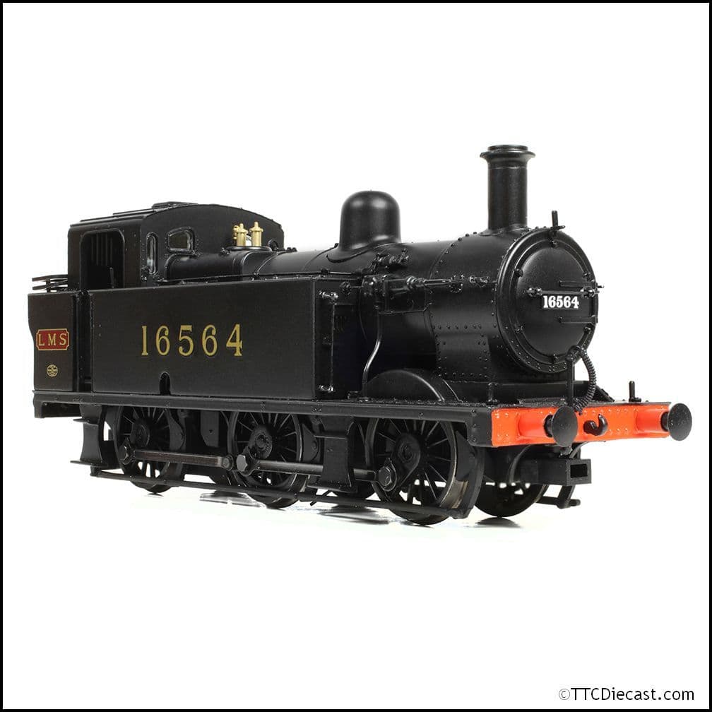 Bachmann 32-227C LMS Fowler 3F (Jinty) 16564 LMS Black, OO Gauge