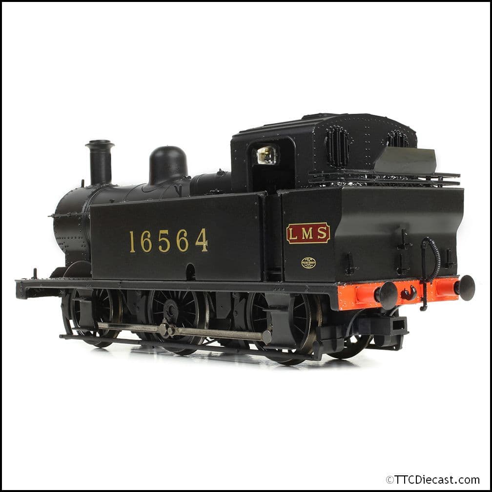 Bachmann 32-227C LMS Fowler 3F (Jinty) 16564 LMS Black, OO Gauge
