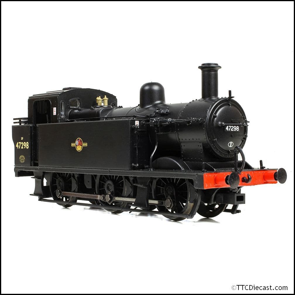Bachmann 32-232A LMS Fowler 3F (Jinty) 47298 BR Black (Late Crest), OO Gauge