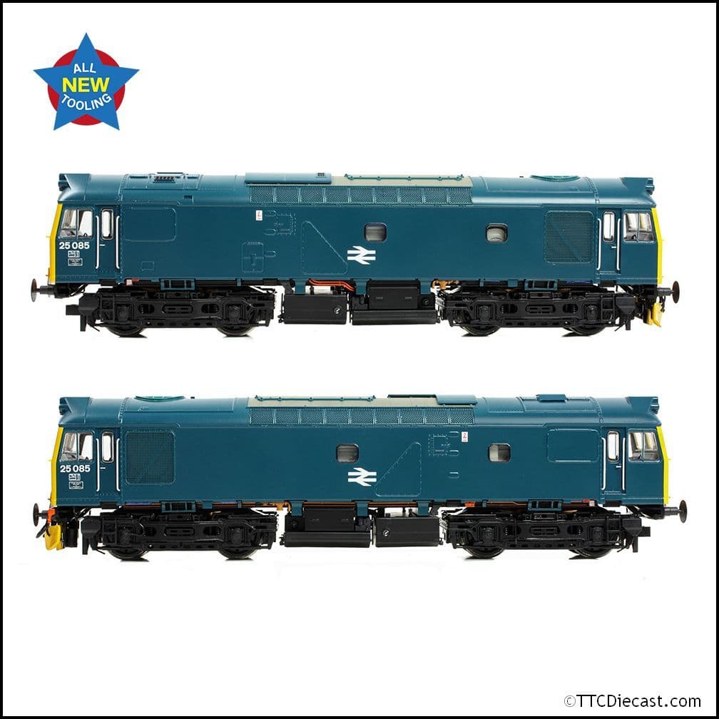 Bachmann 32-344 Class 25/2 25085 BR Blue, OO Gauge