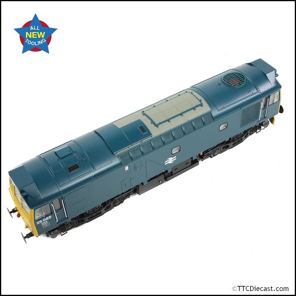 Bachmann 32-344 Class 25/2 25085 BR Blue, OO Gauge