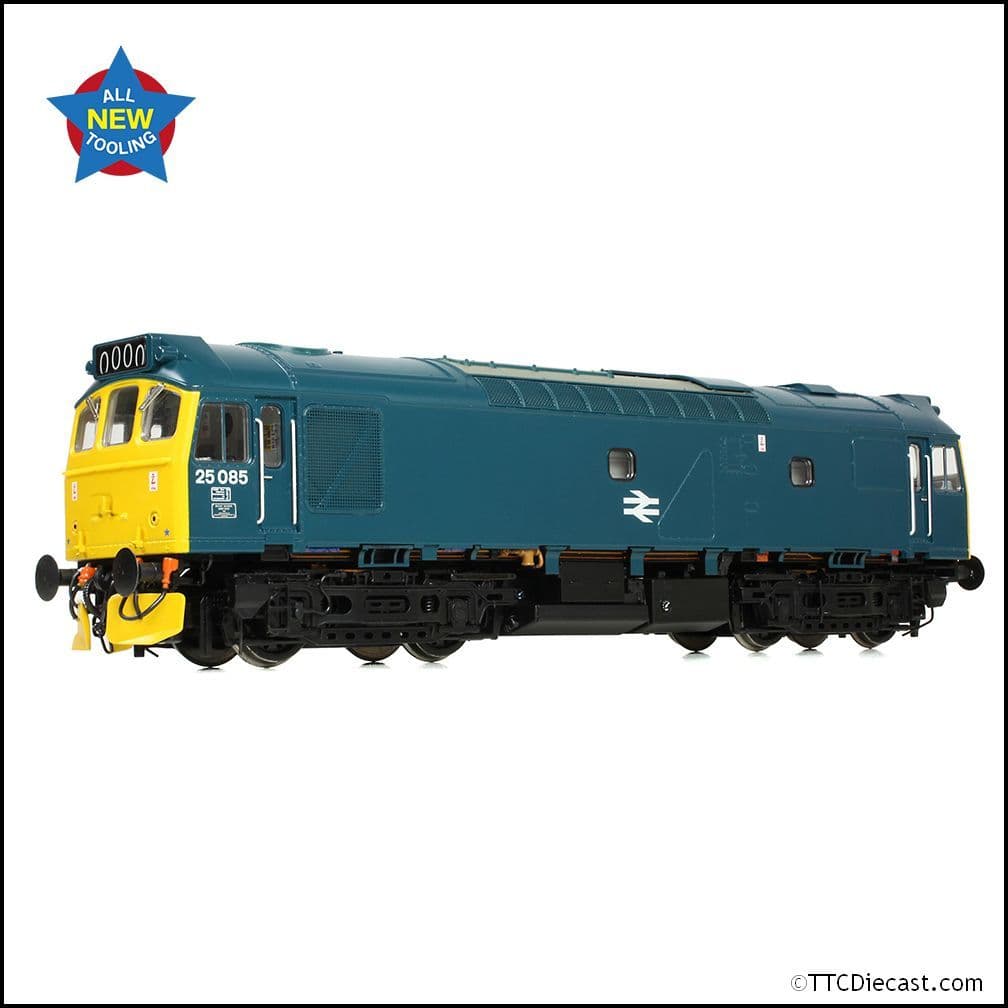 Bachmann 32-344 Class 25/2 25085 BR Blue, OO Gauge