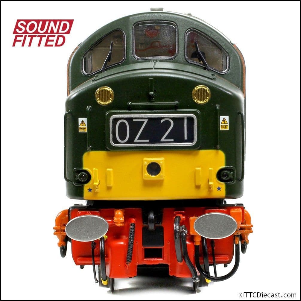 Bachmann 32-491SF Class 40 Centre Headcode D345 BR Green (Small Yellow Panels), OO Gauge