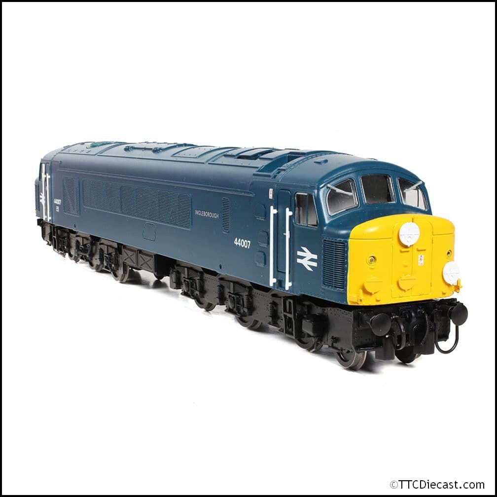 Bachmann 32-652A Class 44 Disc Headcode 44007 'Ingleborough' BR Blue, OO Gauge