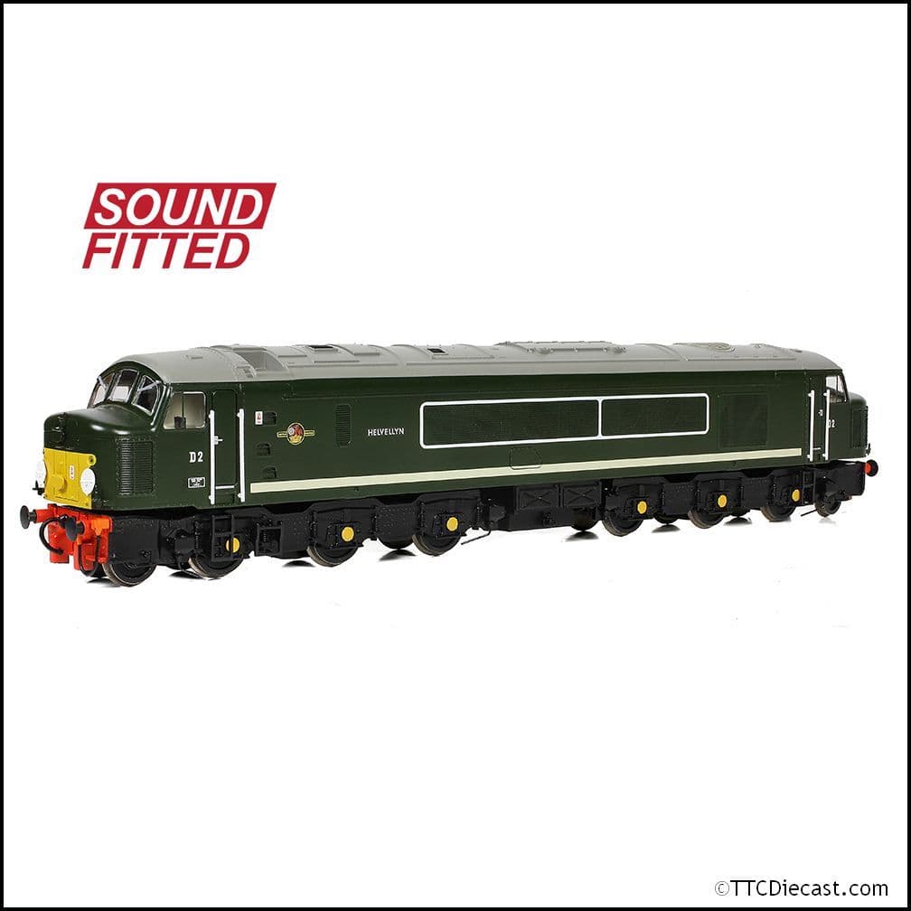 Bachmann 32-653SF Class 44 Disc Headcode D2 'Helvellyn' BR Green ( SYP), OO Gauge