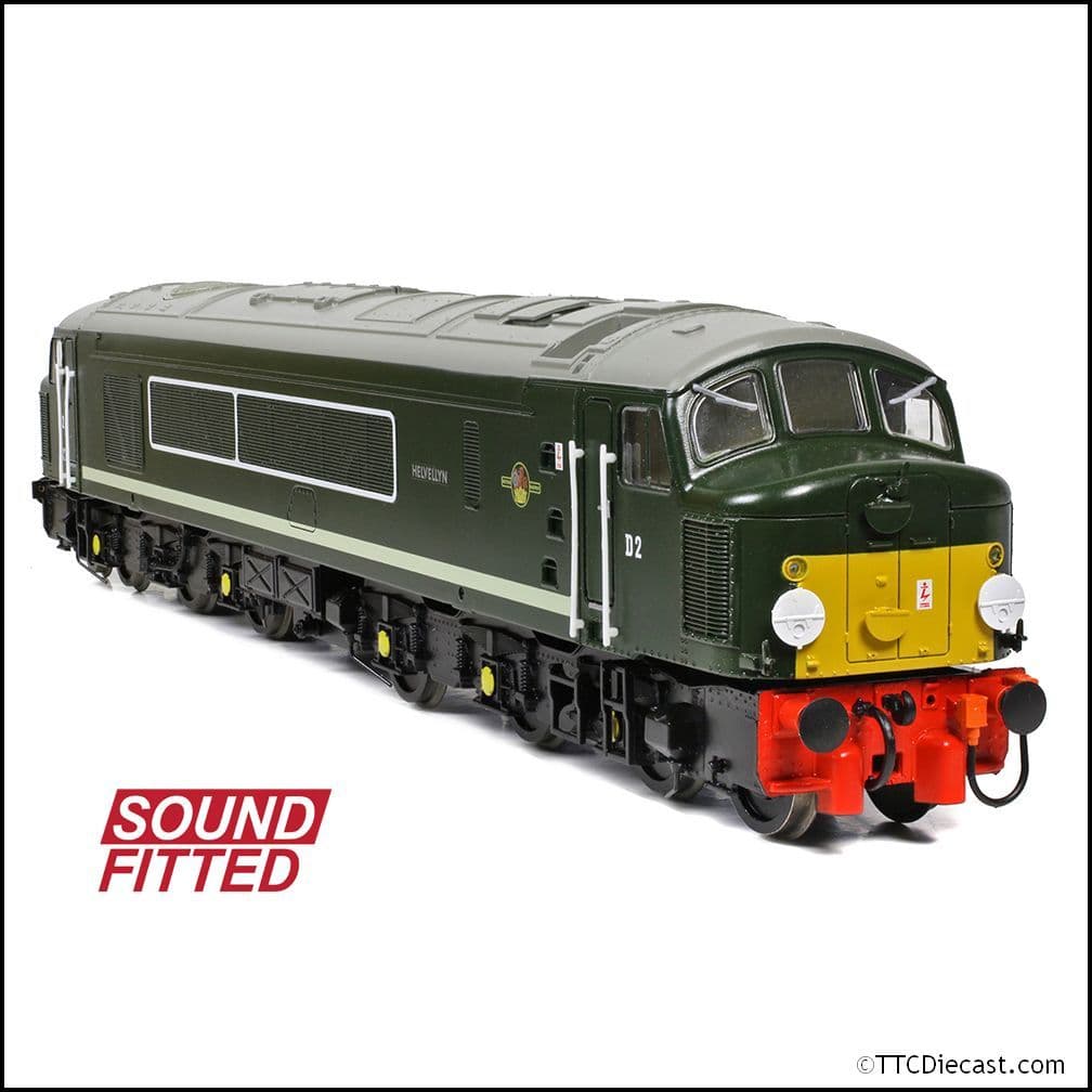 Bachmann 32-653SF Class 44 Disc Headcode D2 'Helvellyn' BR Green ( SYP), OO Gauge