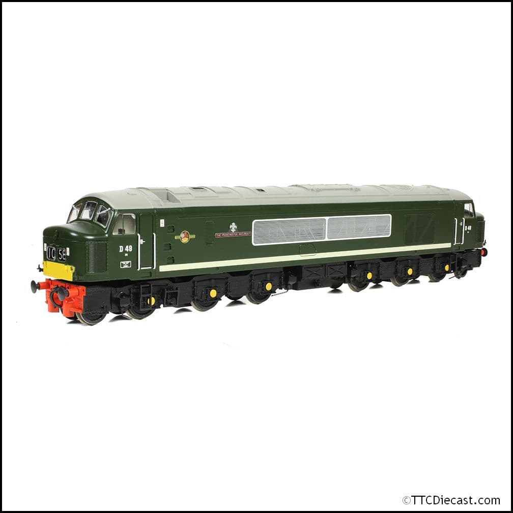 Bachmann 32-678A Class 45 D49 'The Manchester Regiment' BR Green (SYP), OO Gauge