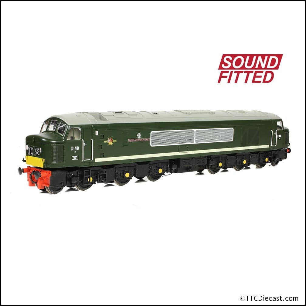Bachmann 32-678ASF Cl 45 D49 'The Manchester Regiment' BR Green (SYP), OO Gauge
