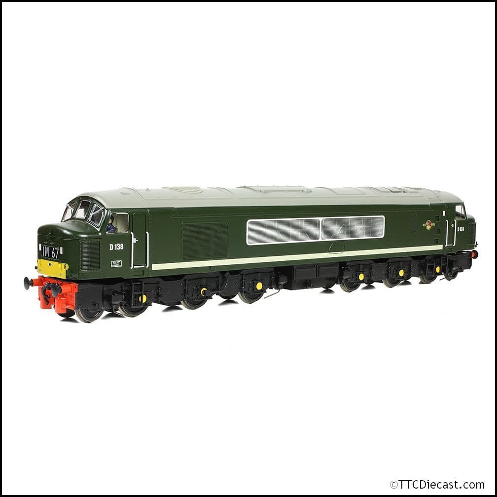 Bachmann 32-702A Class 46 Centre Headcode D138 BR Green ( SYP), OO Gauge