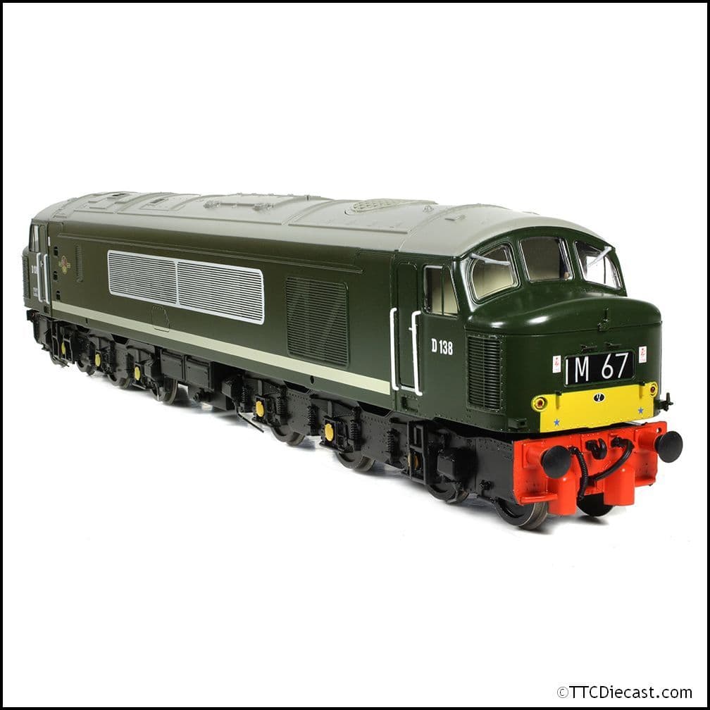 Bachmann 32-702A Class 46 Centre Headcode D138 BR Green ( SYP), OO Gauge