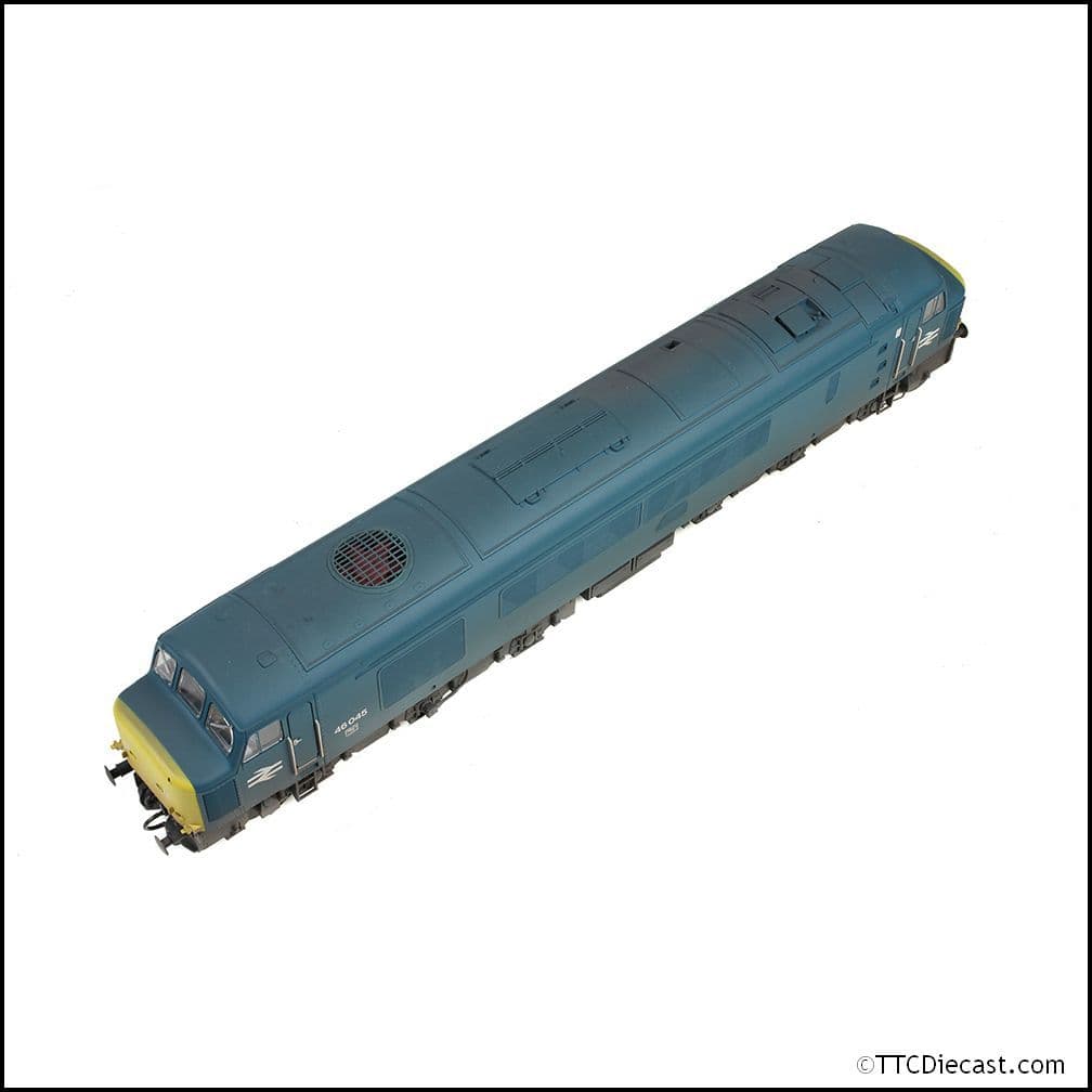 Bachmann 32-704 Class 46 Sealed Beam Headlights 46045 BR Blue - Weathered, OO Gauge