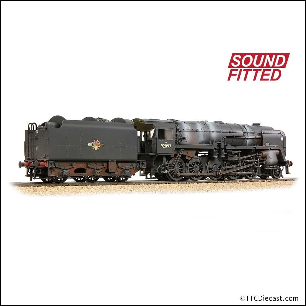 Bachmann 32-862ASF BR Std 9F (Tyne Dock) BR1B Tender 92097 BR Black (L/C) [W], OO Gauge *LAST FEW*