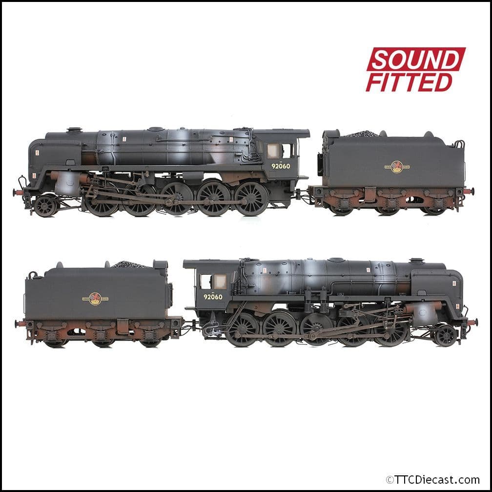 Bachmann 32-862SF BR Std 9F (Tyne Dock) BR1B Tender 92060 BR Black (L/C) [W], OO Gauge *LAST FEW*