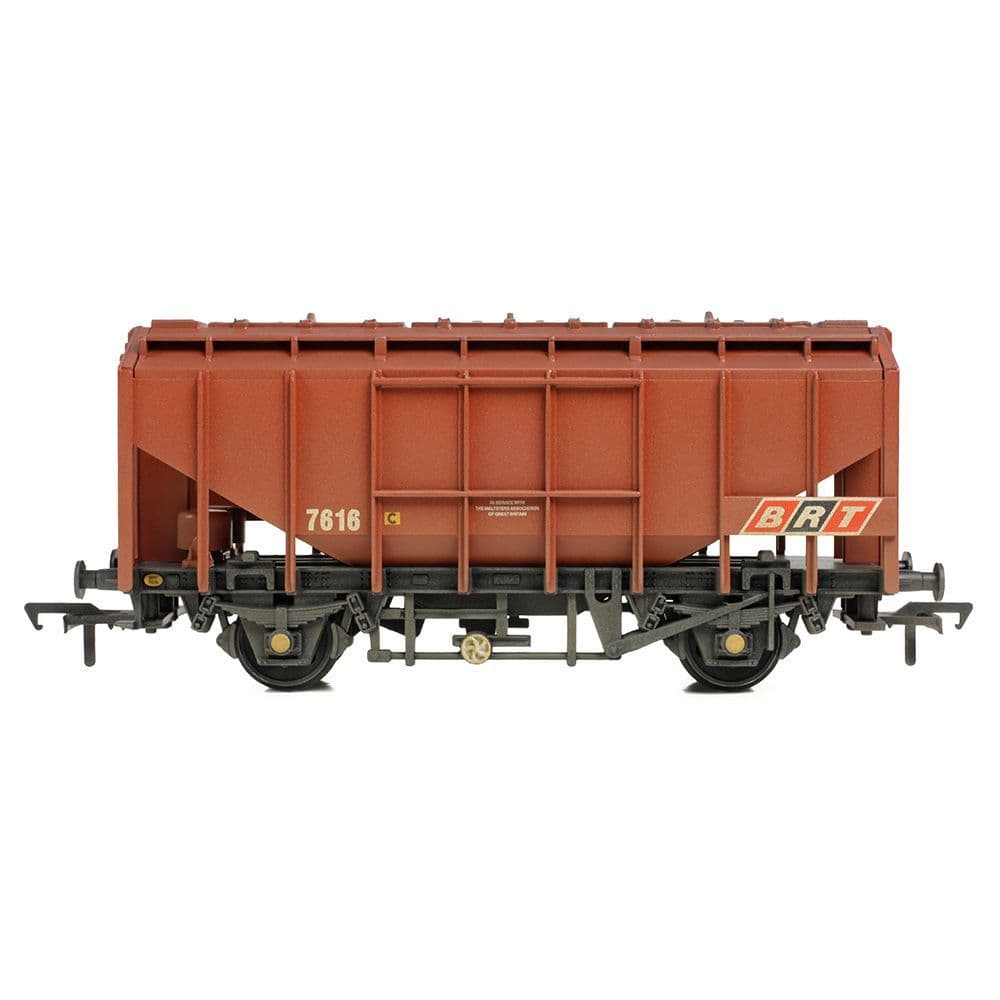 Bachmann 33-131B 35 Ton PAV Bulk Grain Wagon BRT Brown, Wthrd OO Gauge *PRE ORDER £28.76*