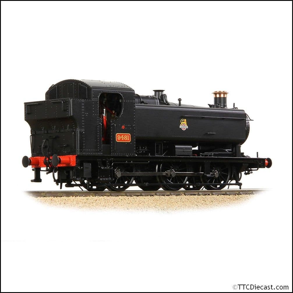 Bachmann 35-026A GWR 94XX Pannier Tank 9481 BR Black (Early Emblem), OO Gauge *LAST FEW*