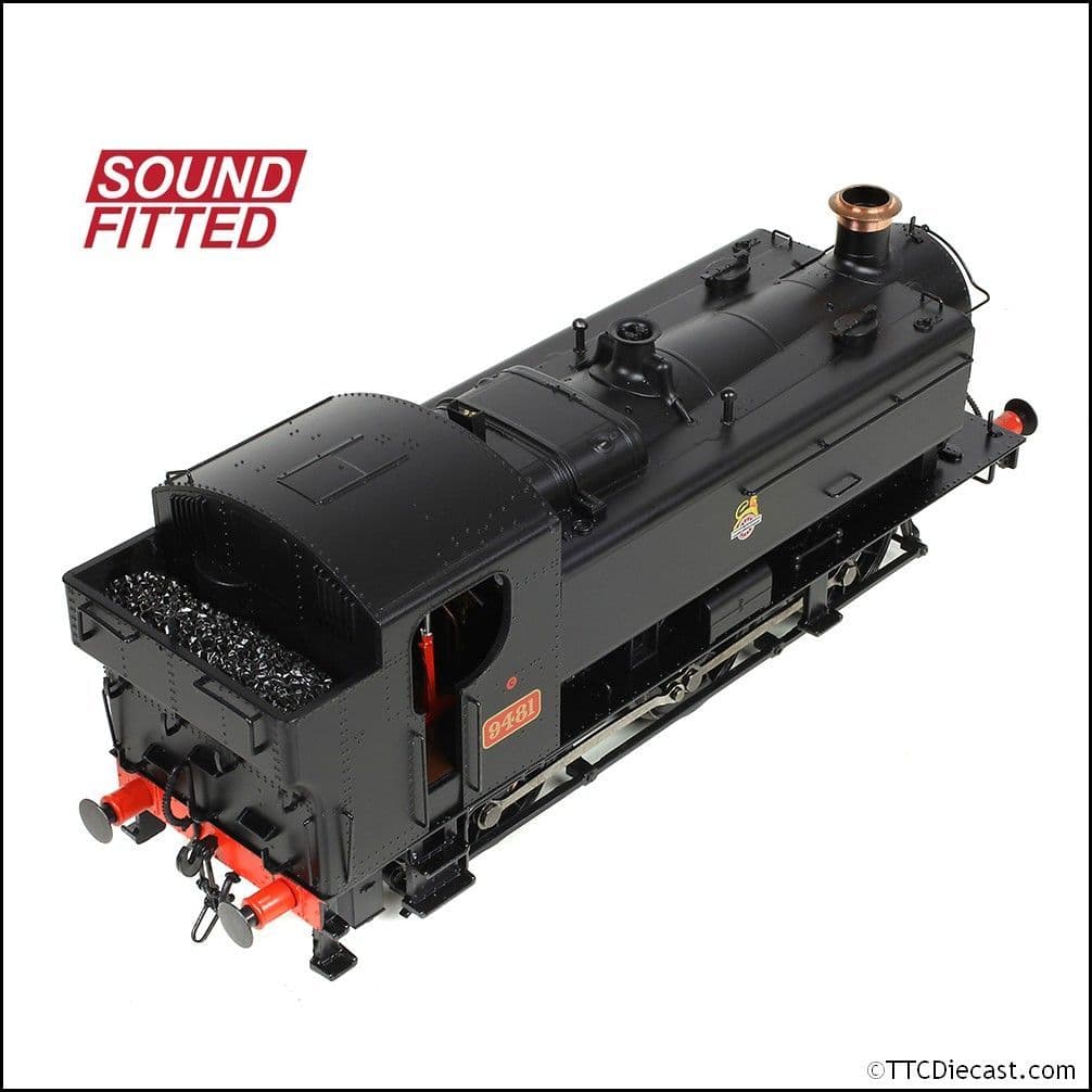 Bachmann 35-026ASF GWR 94XX Pannier Tank 9481 BR Black (Early Emblem), OO Gauge *LAST FEW*