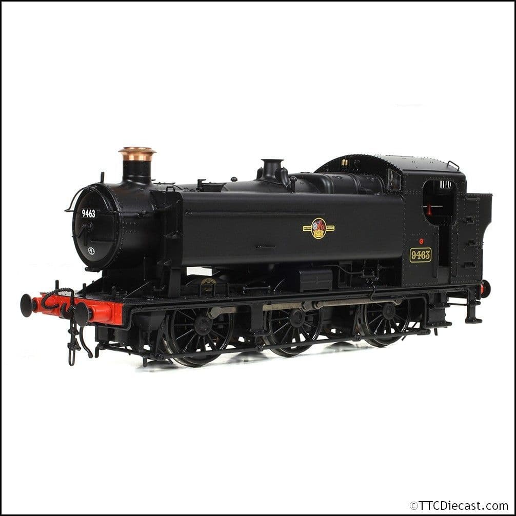 Bachmann 35-027A GWR 94XX Pannier Tank 9463 BR Black (Late Crest), OO Gauge *LAST FEW*