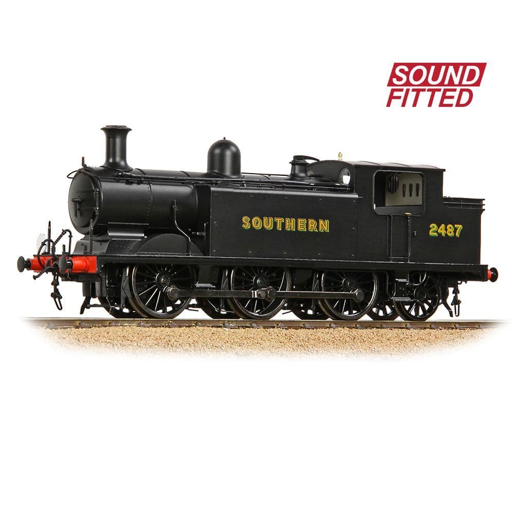 Bachmann 35-080SF LB&SCR E4 Tank 2487 SR Black (Sunshine) (DCC SOUND), OO Gauge