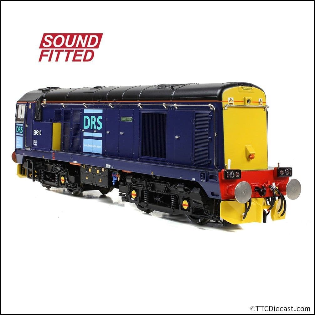 Bachmann 35-125ASF Class 20/3 20310 'Gresty Bridge' DRS Blue, OO Gauge - SOUND FITTED
