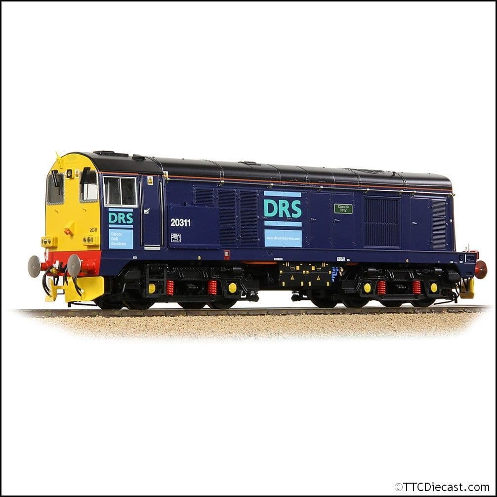 Bachmann 35-125B Class 20/3 20311 'Class 20 'Fifty'' DRS Blue, OO Gauge