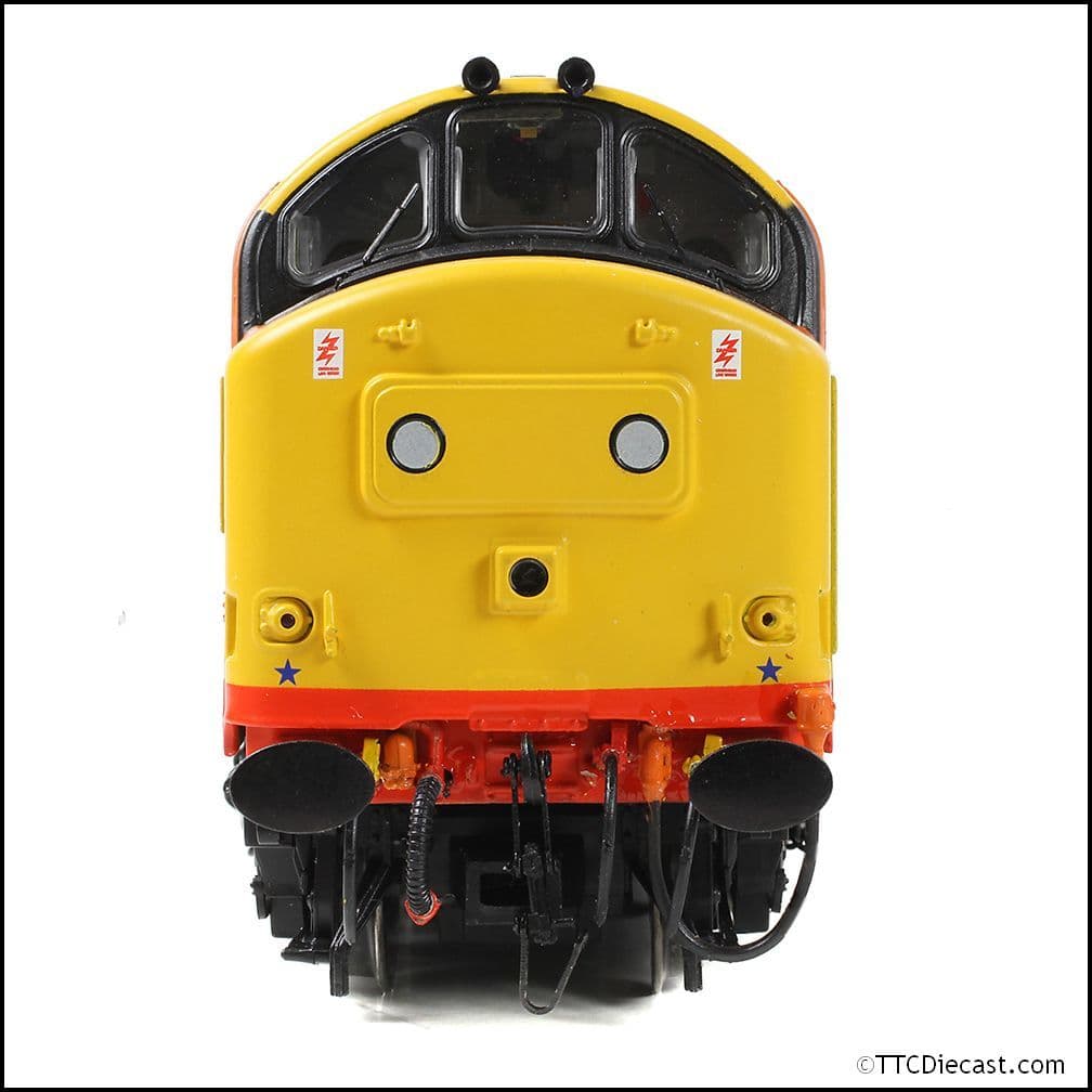 Bachmann 35-305 Class 37/0 Centre Headcode 37371 BR Railfeight (Red Stripe), OO Gauge