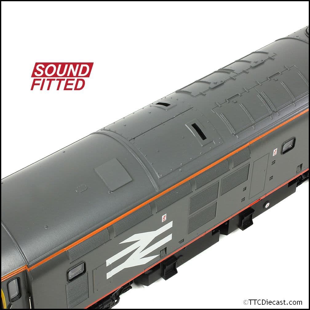 Bachmann 35-305SF Class 37/0 Centre Headcode 37371 BR Railfeight (Red Stripe), OO Gauge