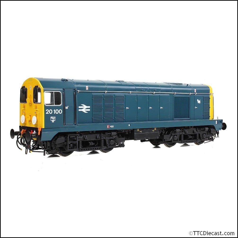Bachmann 35-356RJ Class 20/0 Disc Headcode 20100 BR Blue (ED), OO Gauge