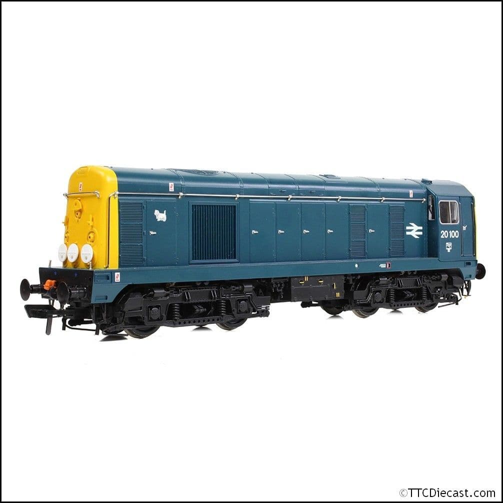 Bachmann 35-356RJ Class 20/0 Disc Headcode 20100 BR Blue (ED), OO Gauge
