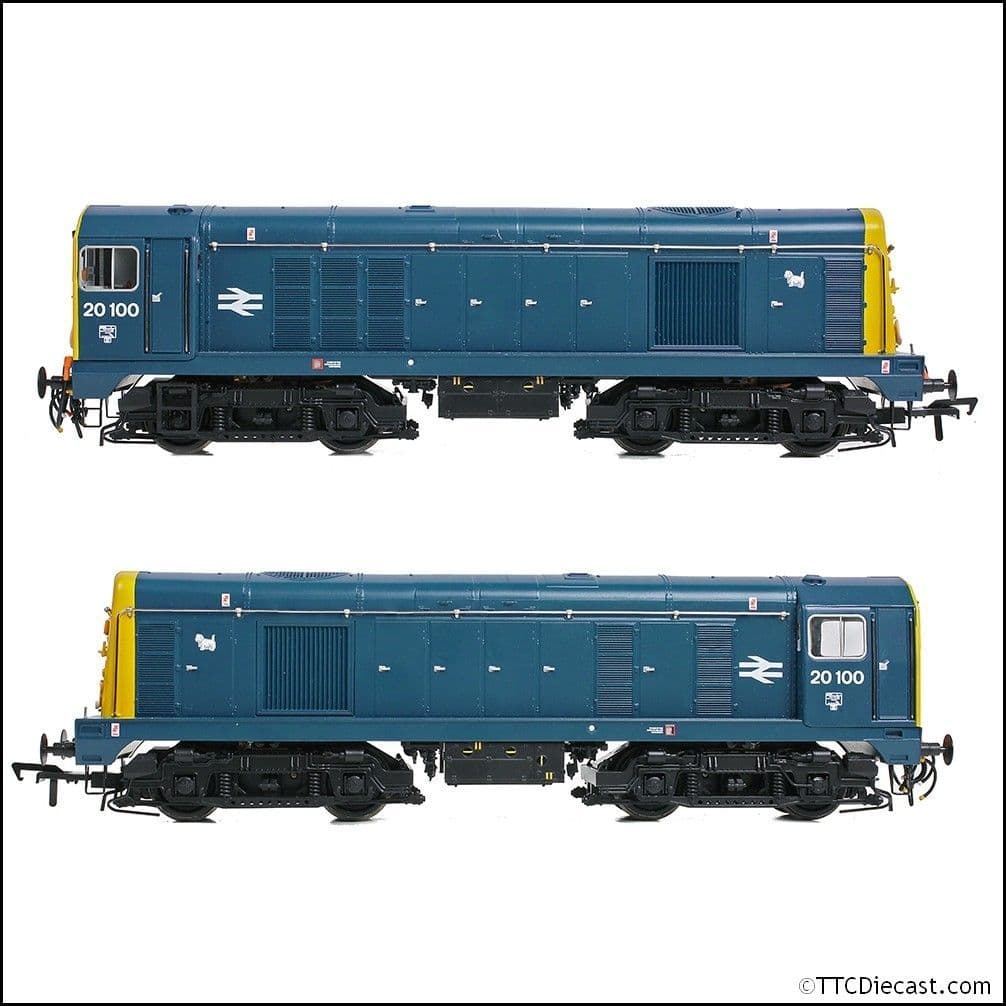 Bachmann 35-356RJ Class 20/0 Disc Headcode 20100 BR Blue (ED), OO Gauge