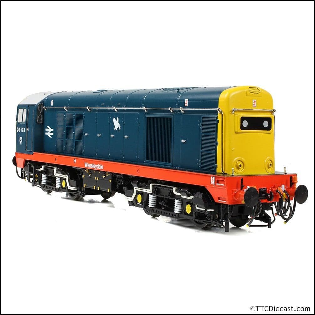 Bachmann 35-358 Class 20 Headcode Box 20173 'Wensleydale' BR Blue (Red Solebar), OO Gauge