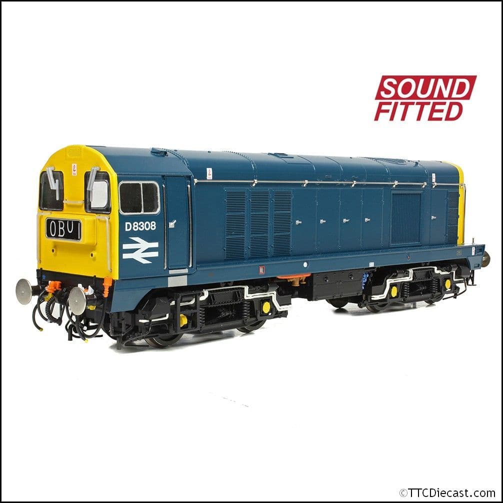 Bachmann 35-359SF Class 20/0 Headcode Box D8308 BR Blue, OO Gauge