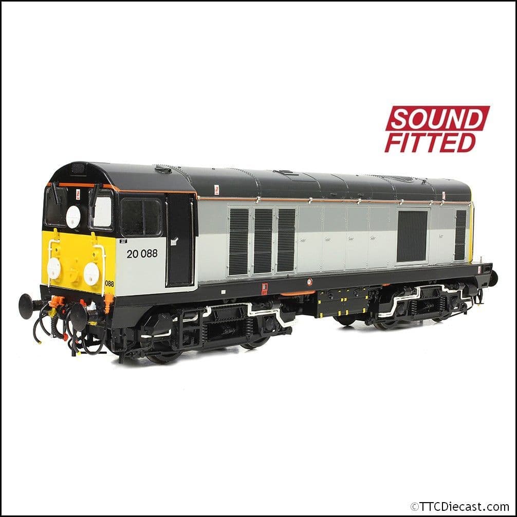 Bachmann 35-361SF Class 20/0 Disc Headcode 20088 BR Railfreight Sector Unbranded, OO Gauge