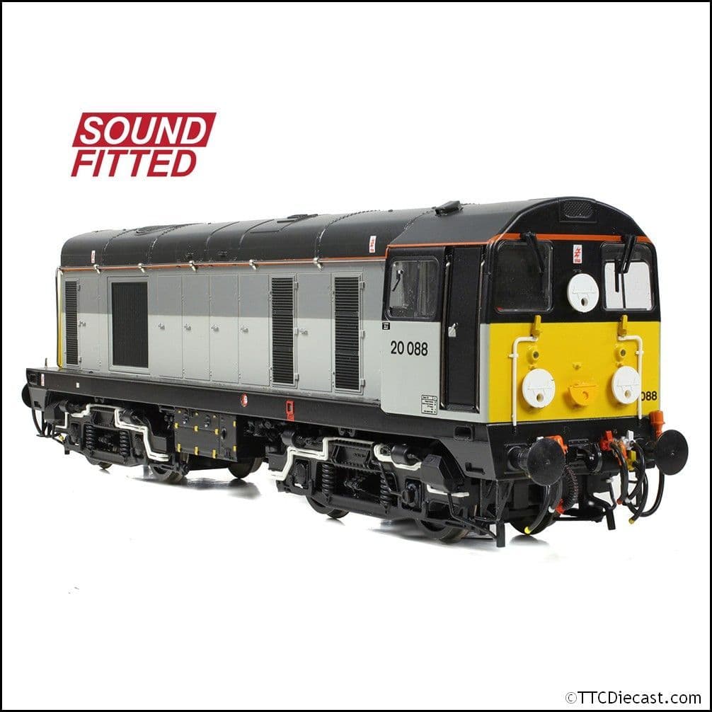 Bachmann 35-361SF Class 20/0 Disc Headcode 20088 BR Railfreight Sector Unbranded, OO Gauge