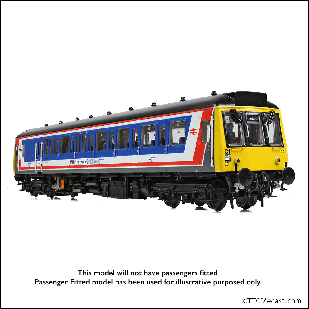 Bachmann 35-530 Class 121 Single-Car DMU 55022 BR Network SouthEast, OO Gauge