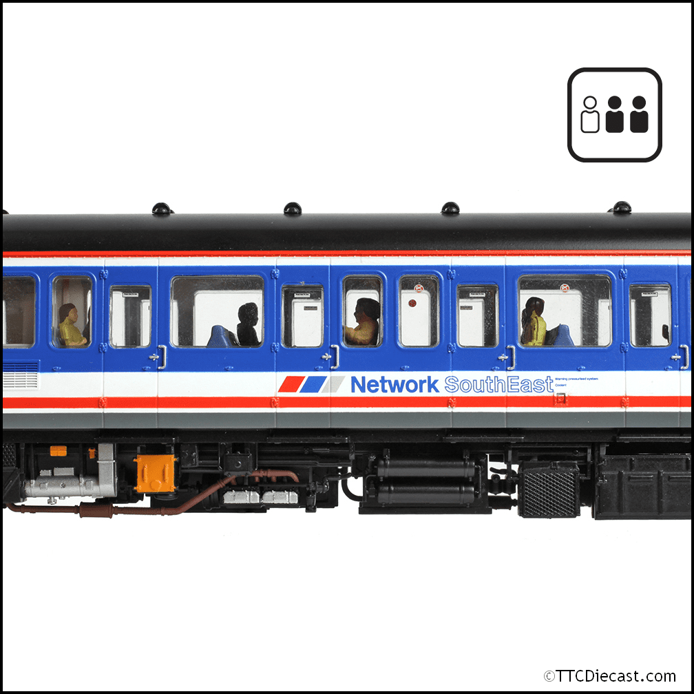 Bachmann 35-530PF Class 121 Single-Car DMU 55022 BR Network SouthEast [PF], OO Gauge