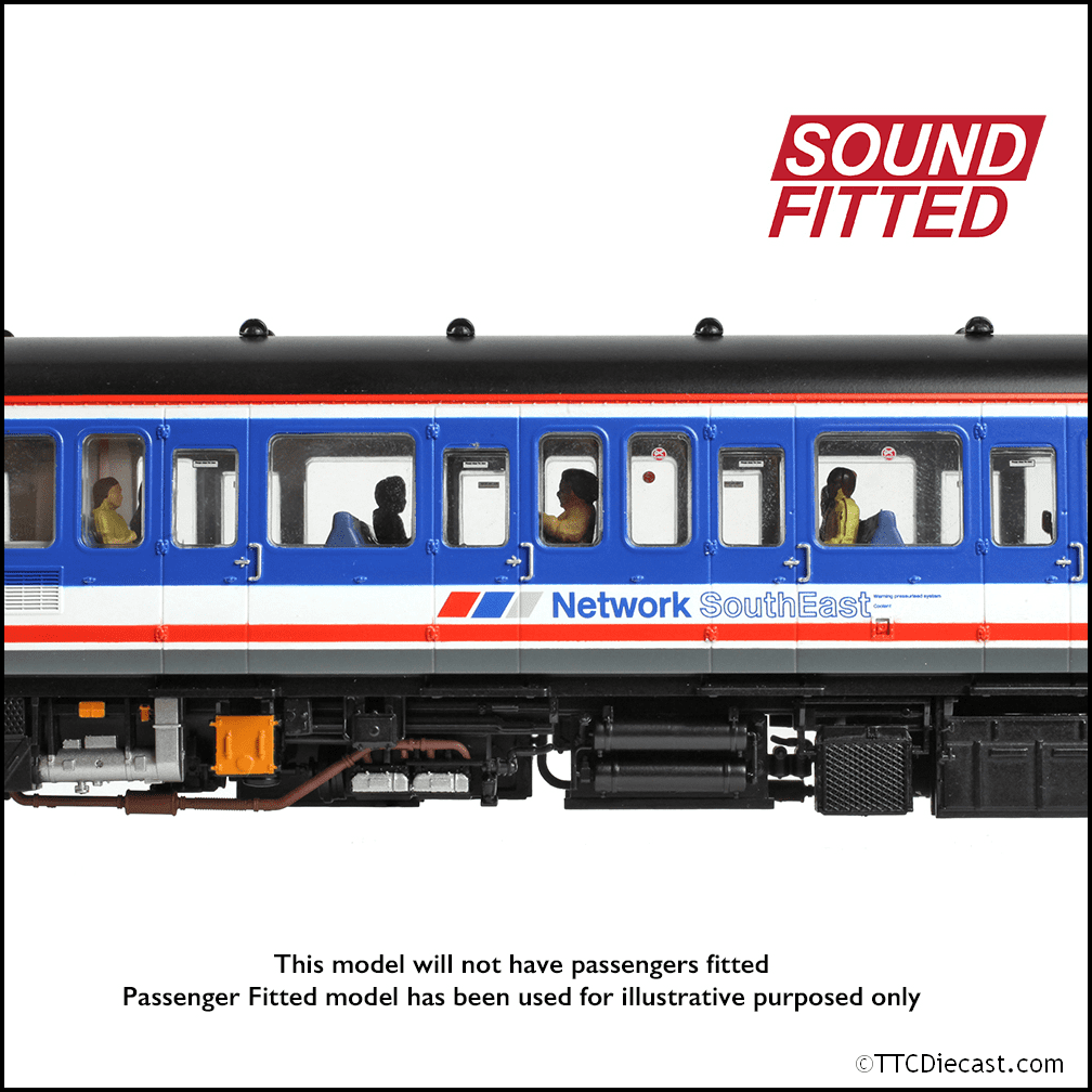Bachmann 35-530SF Class 121 Single-Car DMU 55022 BR Network SouthEast, OO Gauge