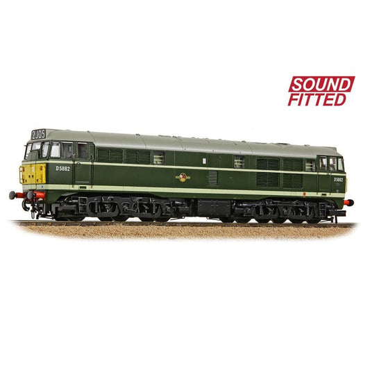 Bachmann 35-802ASF Class 30 D5862 BR Green (SYE) (DCC SOUND) OO Gauge *PRE ORDER £276.21*