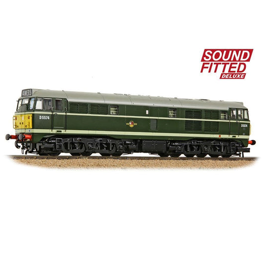 Bachmann 35-802SFX Class 30 D5574 BR Green (SYE) (DCC SOUND) DELUXE OO Gauge *PRE ORDER £318.71*