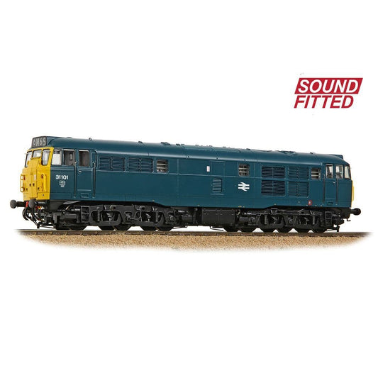 Bachmann 35-804SF Class 31/1 31101 BR Blue (DCC SOUND) OO Gauge *PRE ORDER £276.21*