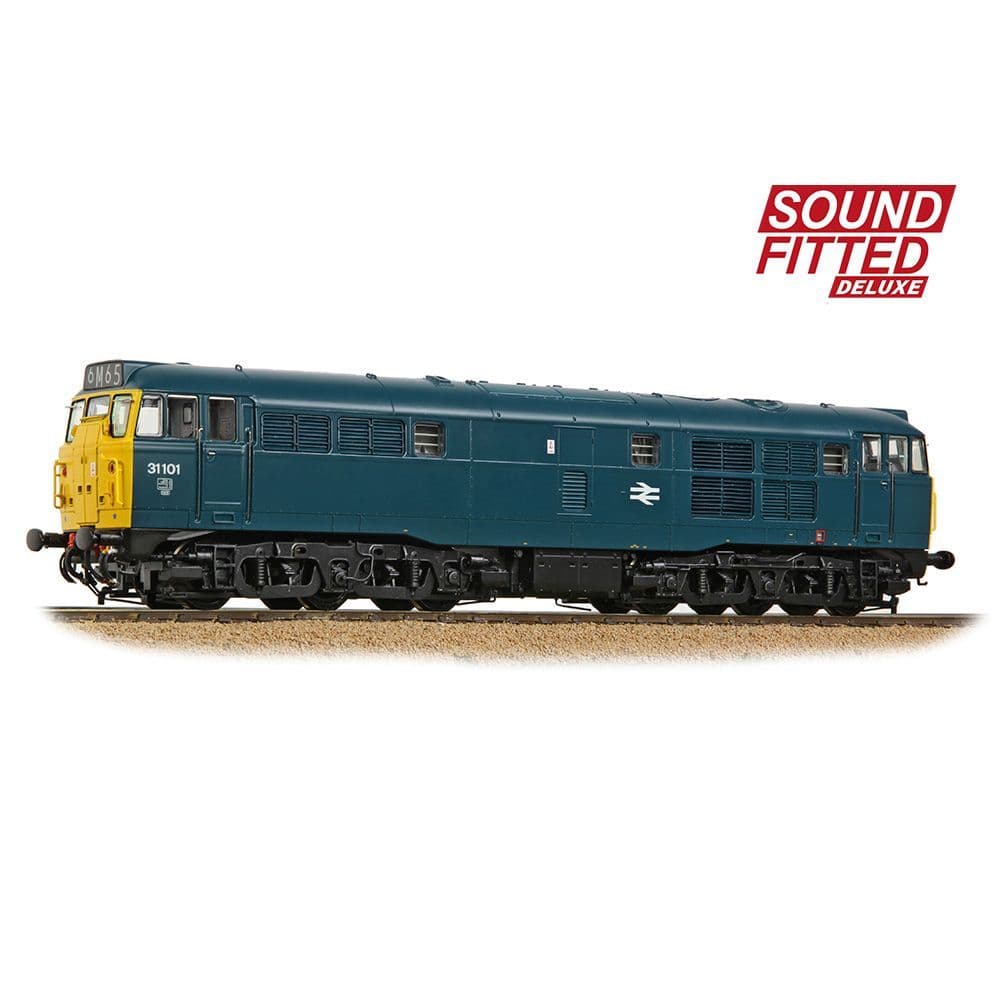 Bachmann 35-804SFX Class 31/1 31101 BR Blue (DCC SOUND) DELUXE OO Gauge *PRE ORDER £318.71*